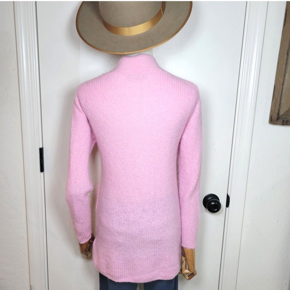 Everlane Pink Alpaca Blend Wool Cardigan Size XS - Picture 7 of 9